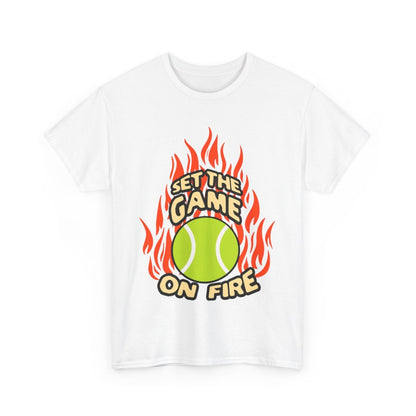 ON FIRE - Tennis (Kids Tee)