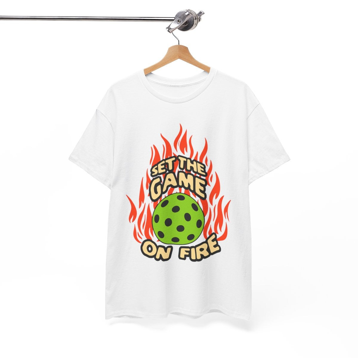 ON FIRE - Pickleball (Basic Tee)