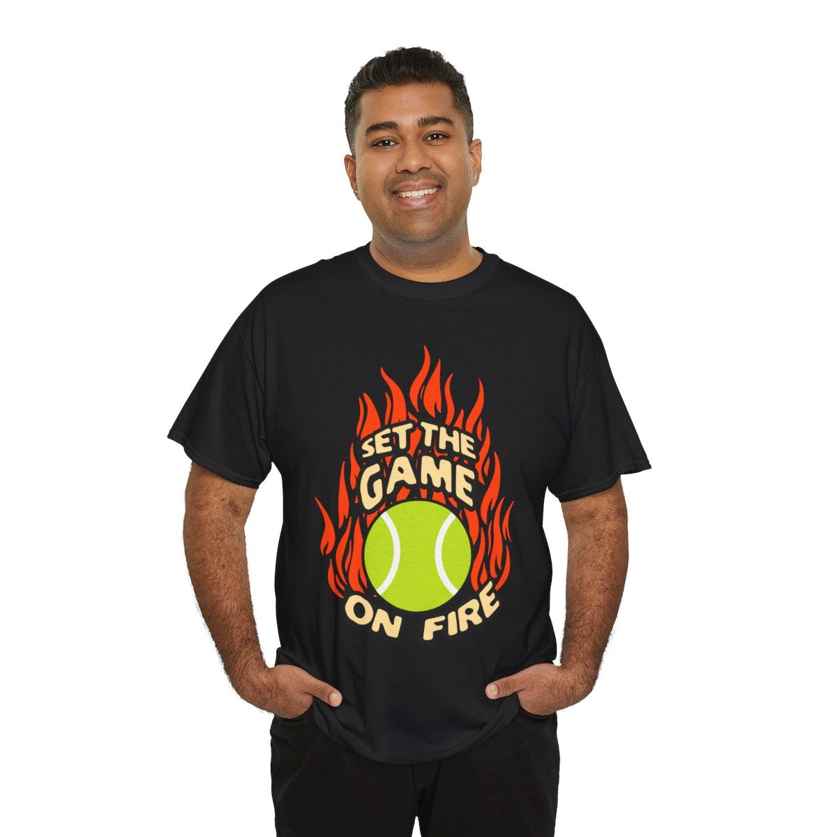 ON FIRE - Tennis Basic Tee