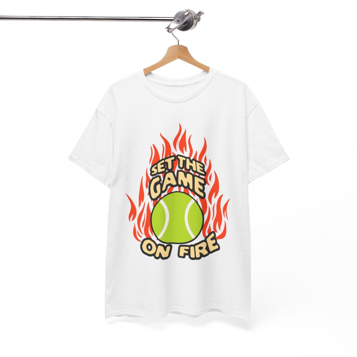 ON FIRE - Tennis (Kids Tee)