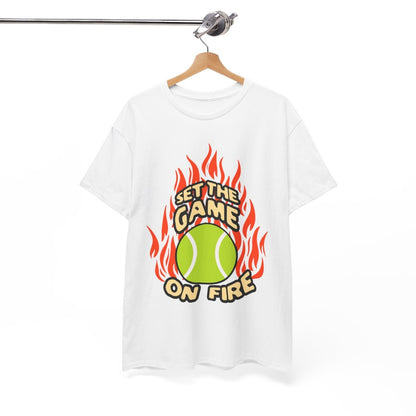 ON FIRE - Tennis (Kids Tee)