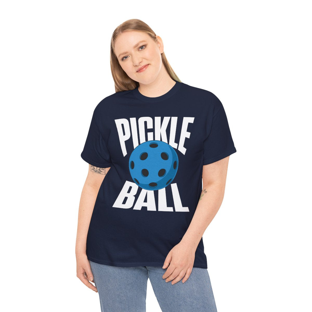 DOUBLE HIT - Pickleball (Basic Tee)