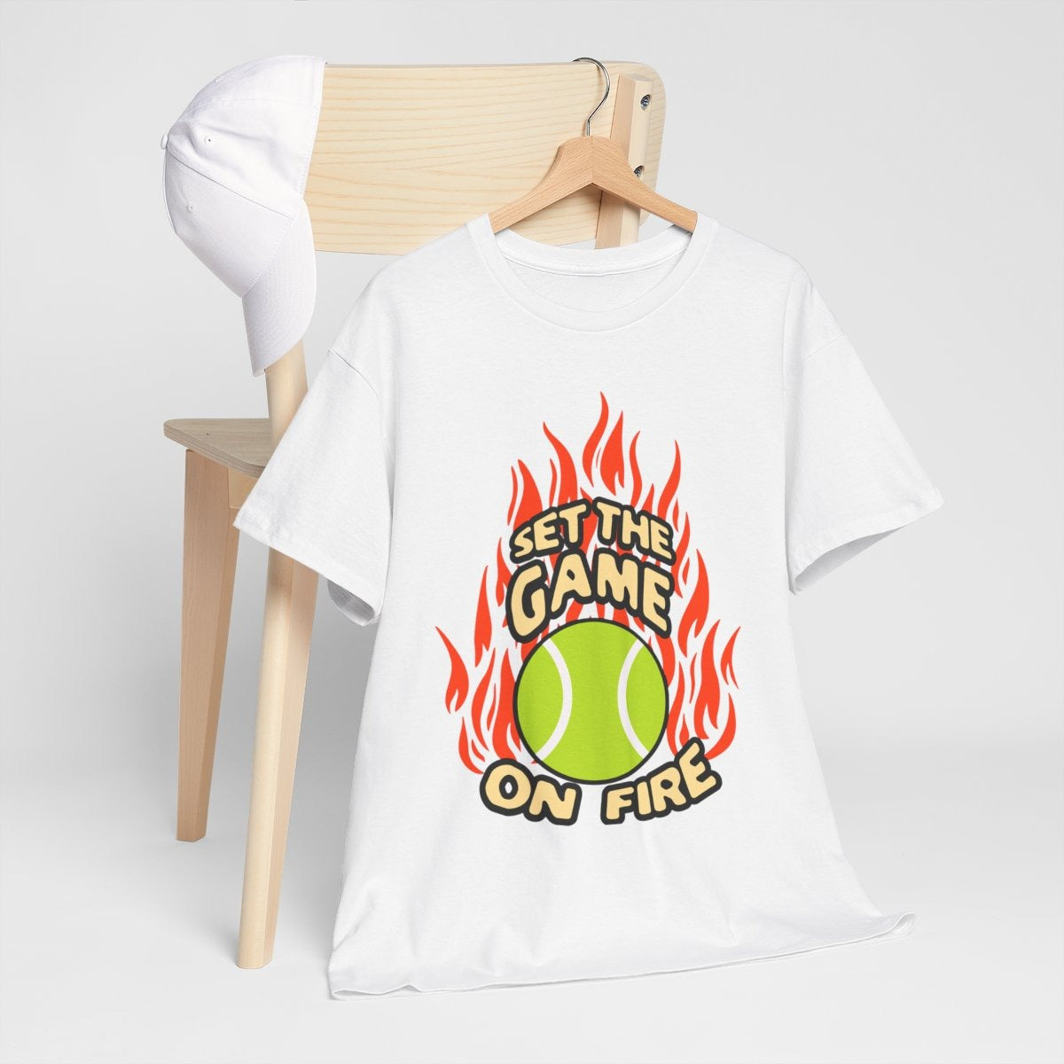 ON FIRE - Tennis (Kids Tee)
