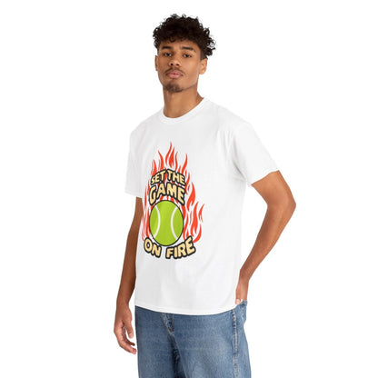 ON FIRE - Tennis Basic Tee