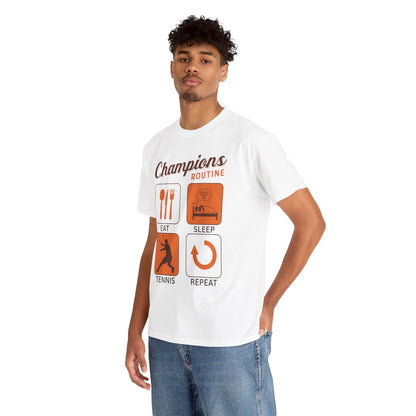 CHAMPIONS ROUTINE - Tennis Basic Tee