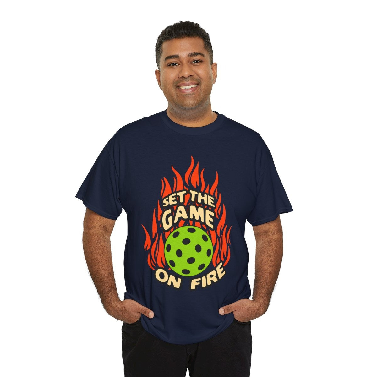 ON FIRE - Pickleball (Basic Tee)