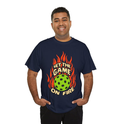 ON FIRE - Pickleball (Basic Tee)