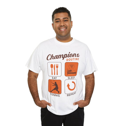 CHAMPIONS ROUTINE - Tennis Basic Tee