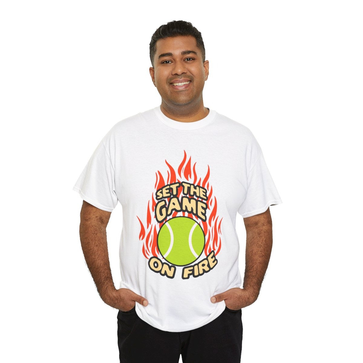 ON FIRE - Tennis Basic Tee