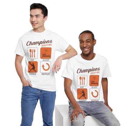 CHAMPIONS ROUTINE - Tennis Basic Tee