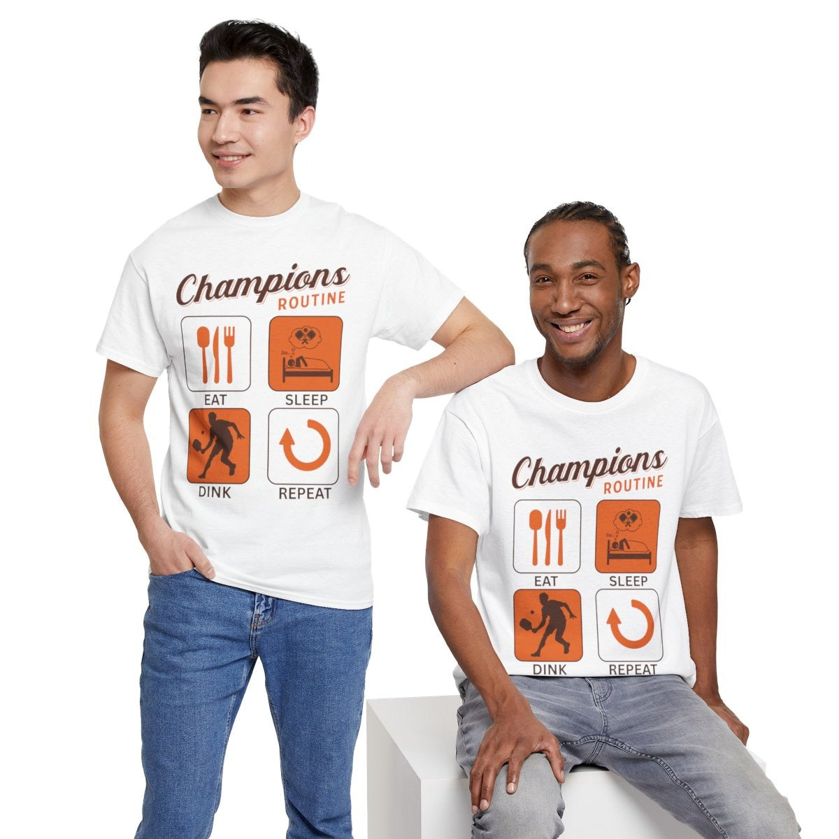 CHAMPIONS ROUTINE - Pickleball (Basic Tee)