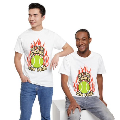 ON FIRE - Tennis Basic Tee