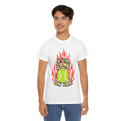 ON FIRE - Tennis Basic Tee