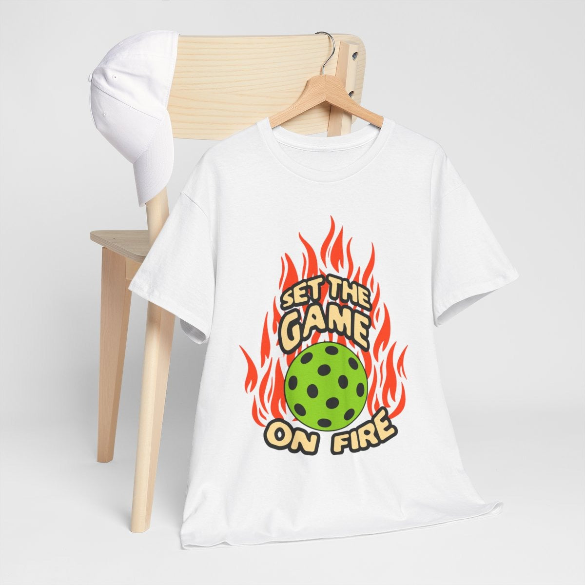ON FIRE - Pickleball (Basic Tee)