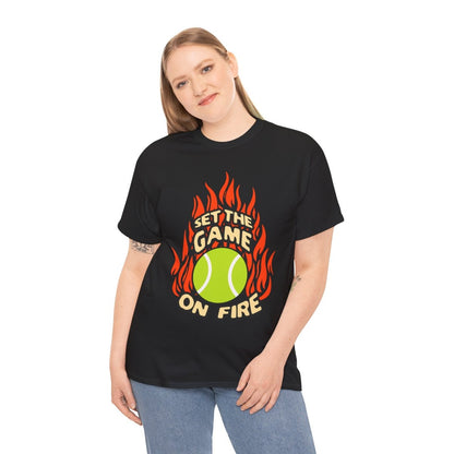 ON FIRE - Tennis Basic Tee