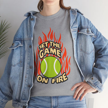 ON FIRE - Tennis Basic Tee