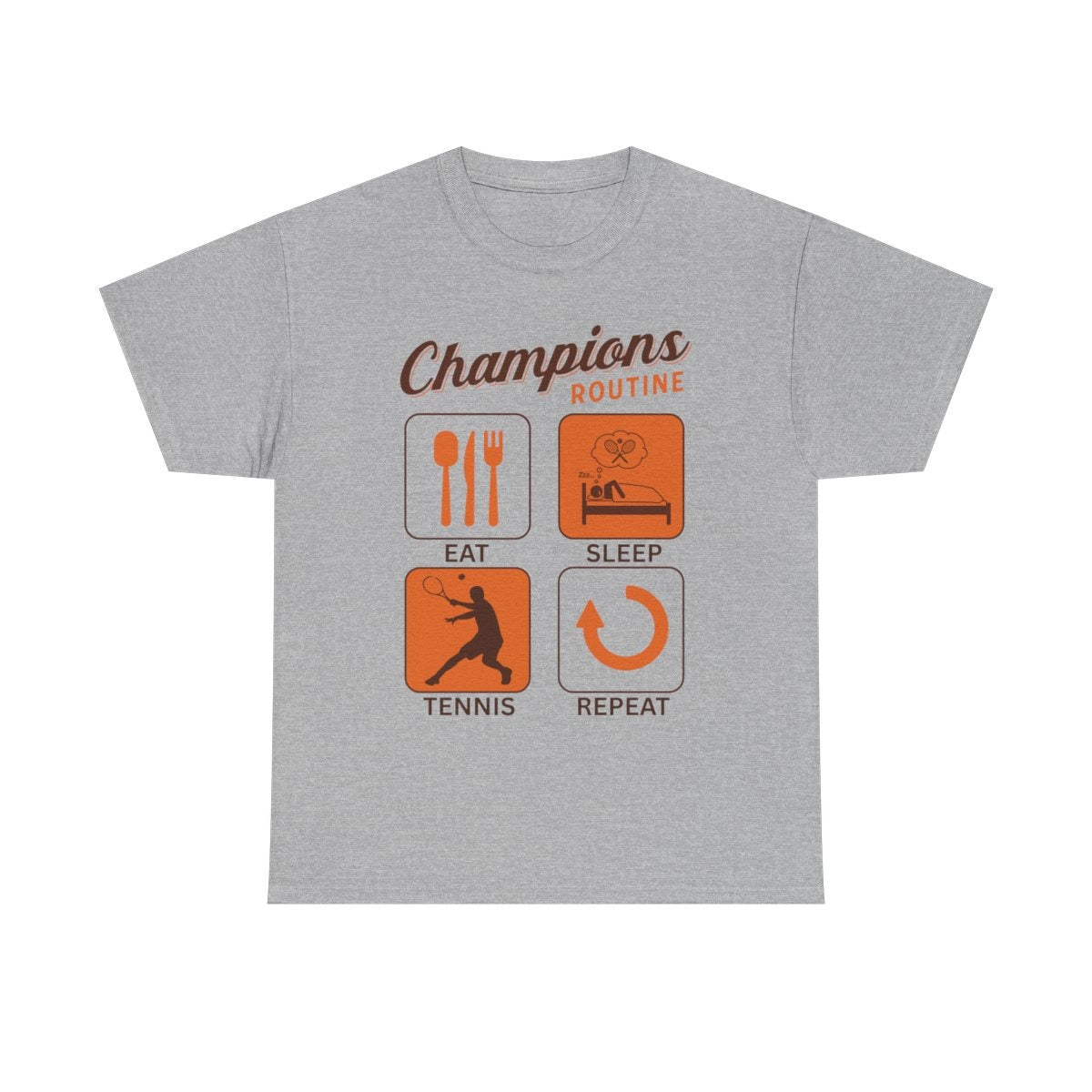 CHAMPIONS ROUTINE - Tennis Basic Tee