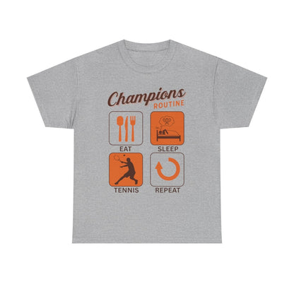 CHAMPIONS ROUTINE - Tennis Basic Tee