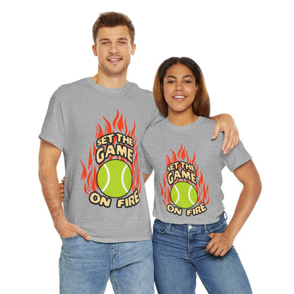 ON FIRE - Tennis Basic Tee