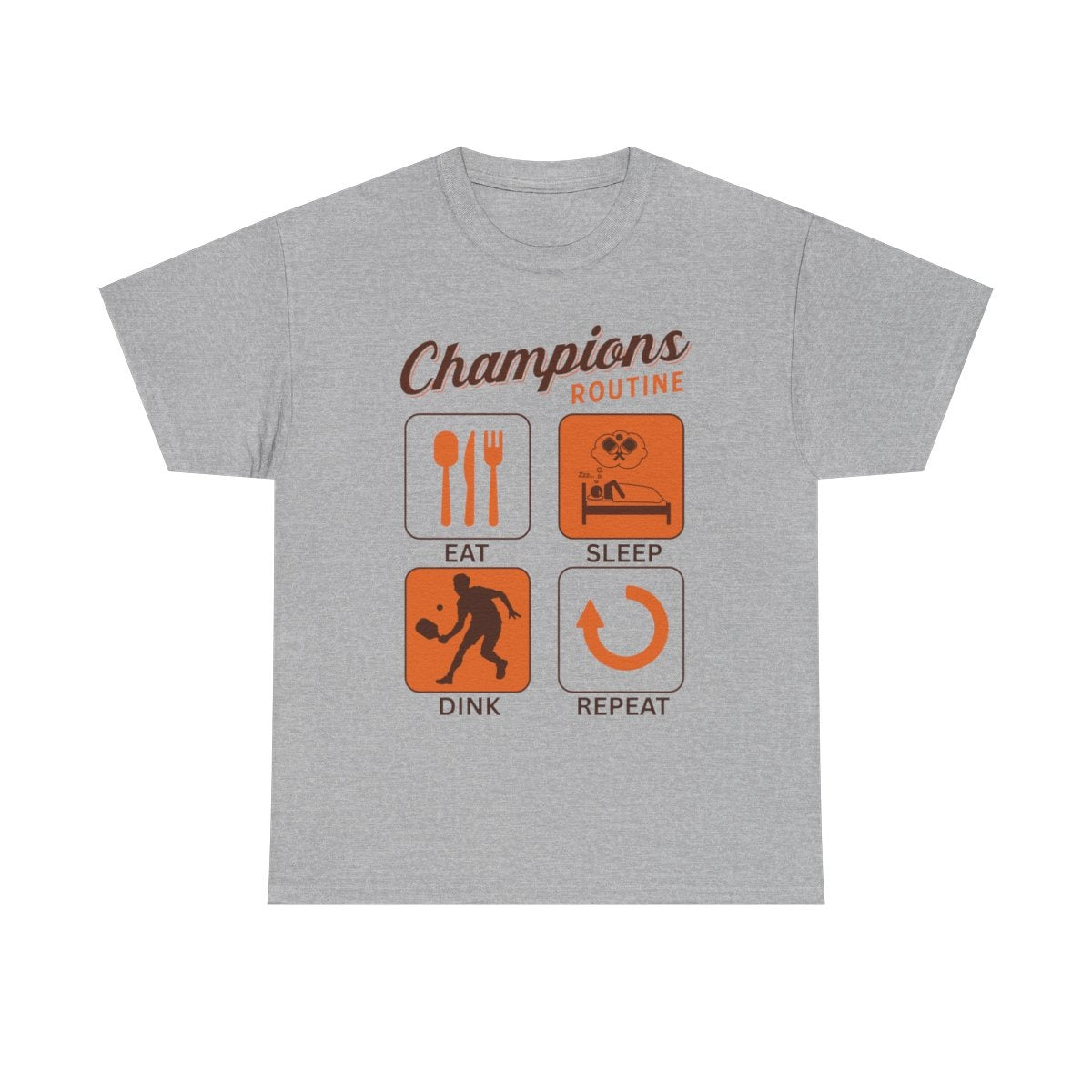 CHAMPIONS ROUTINE - Pickleball (Basic Tee)