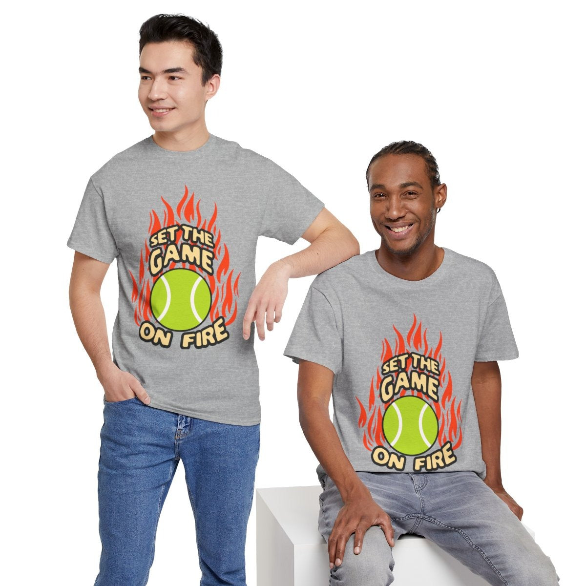 ON FIRE - Tennis Basic Tee