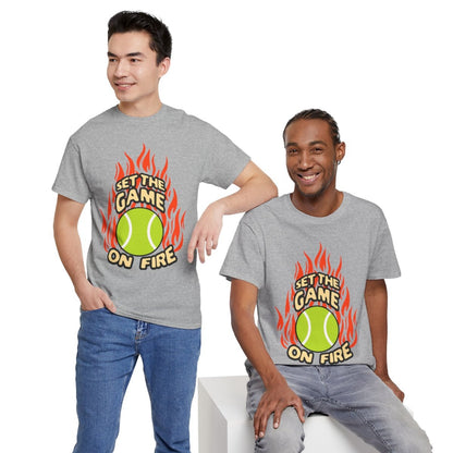 ON FIRE - Tennis Basic Tee