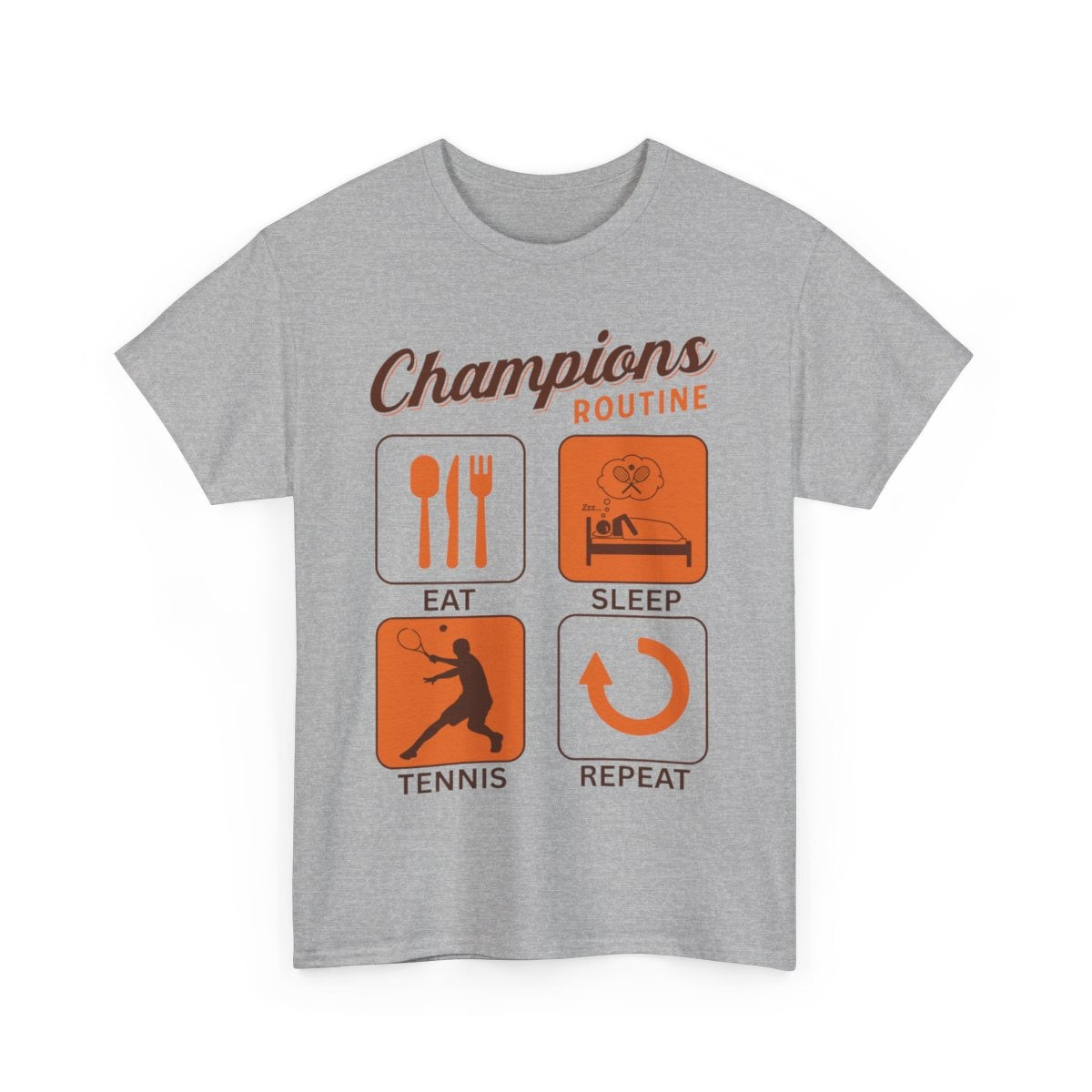CHAMPIONS ROUTINE - Tennis Basic Tee