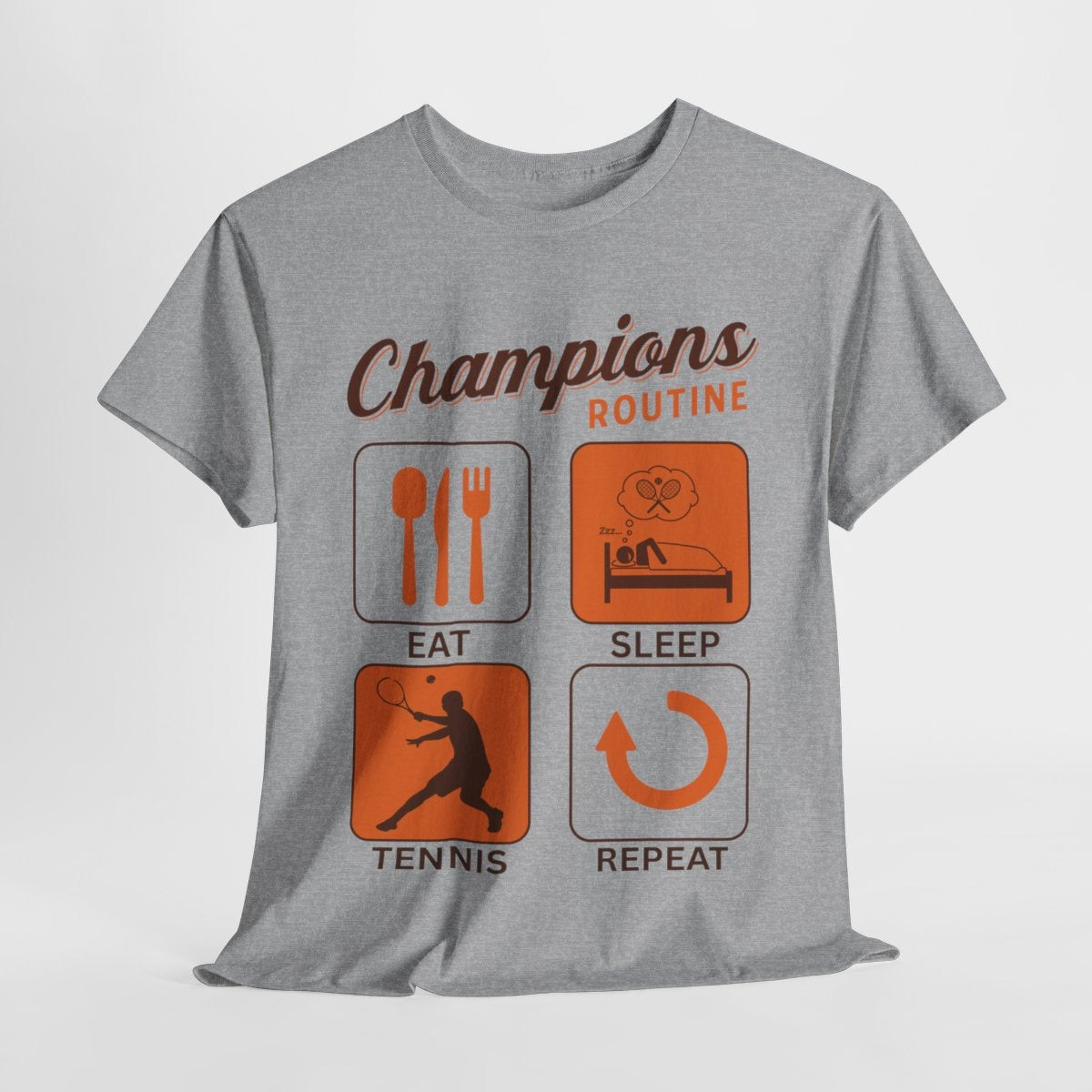 CHAMPIONS ROUTINE - Tennis Basic Tee