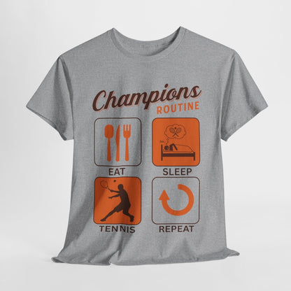 CHAMPIONS ROUTINE - Tennis Basic Tee
