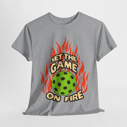 ON FIRE - Pickleball (Basic Tee)