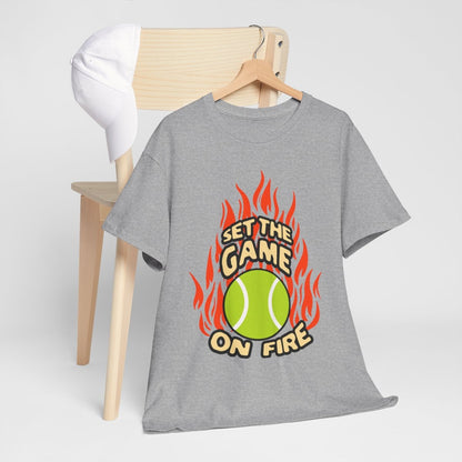 ON FIRE - Tennis Basic Tee