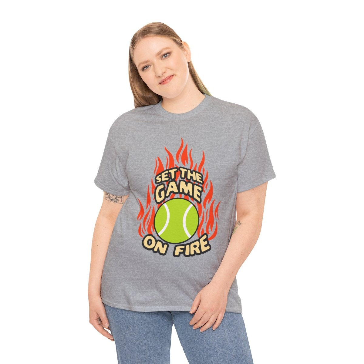 ON FIRE - Tennis Basic Tee