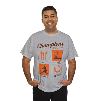 CHAMPIONS ROUTINE - Tennis Basic Tee