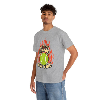 ON FIRE - Tennis Basic Tee