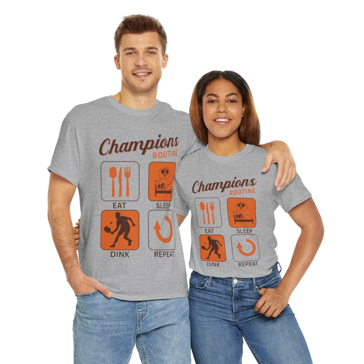 CHAMPIONS ROUTINE - Pickleball (Basic Tee)