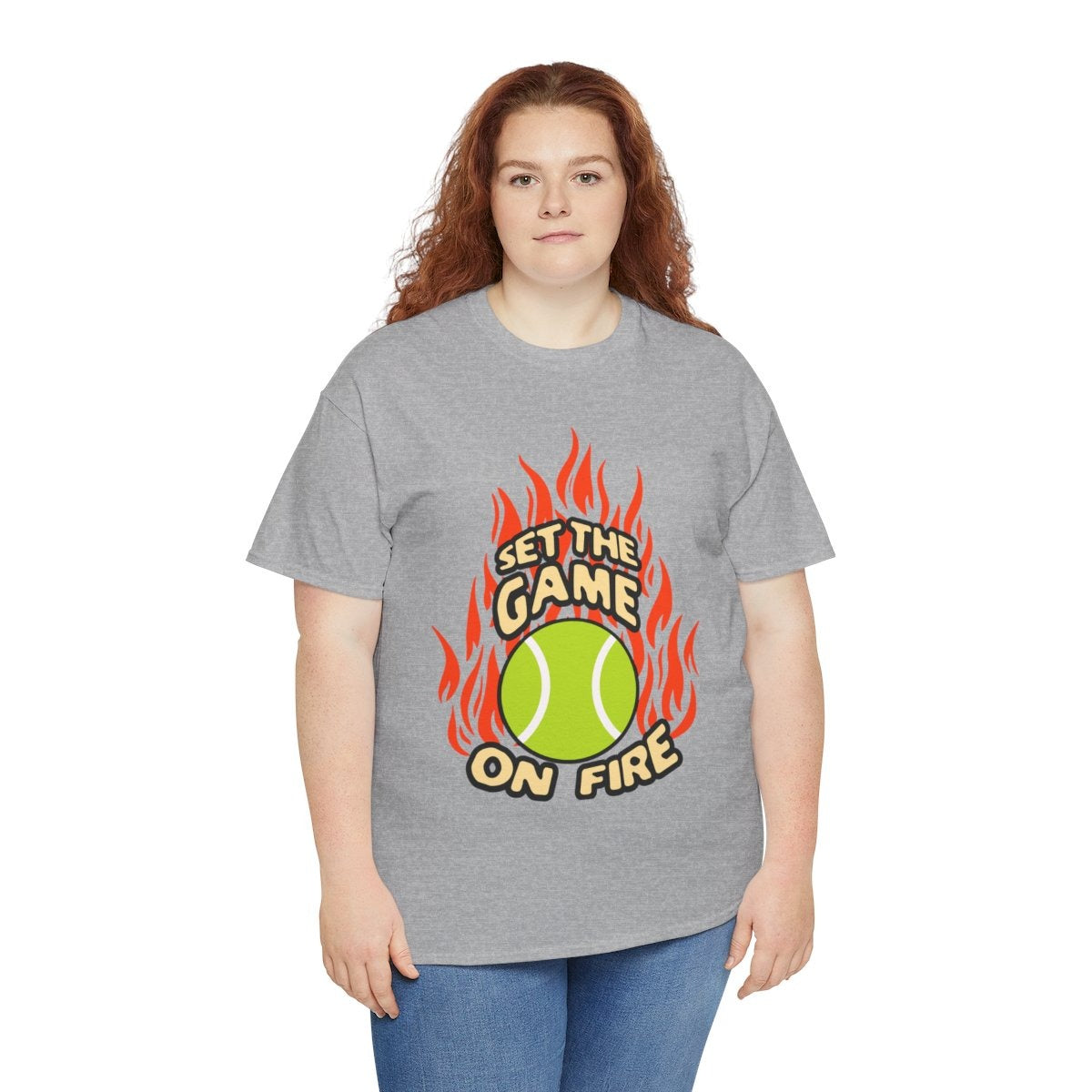 ON FIRE - Tennis Basic Tee