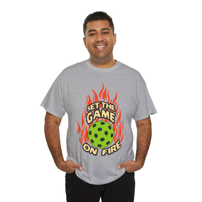 ON FIRE - Pickleball (Basic Tee)