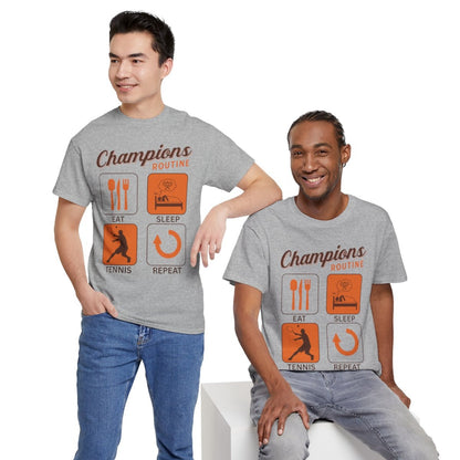 CHAMPIONS ROUTINE - Tennis Basic Tee