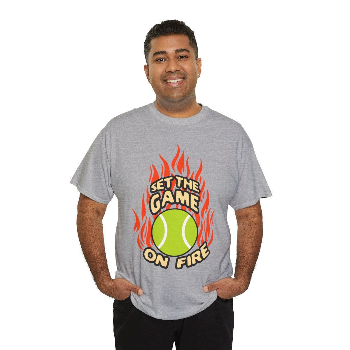ON FIRE - Tennis Basic Tee