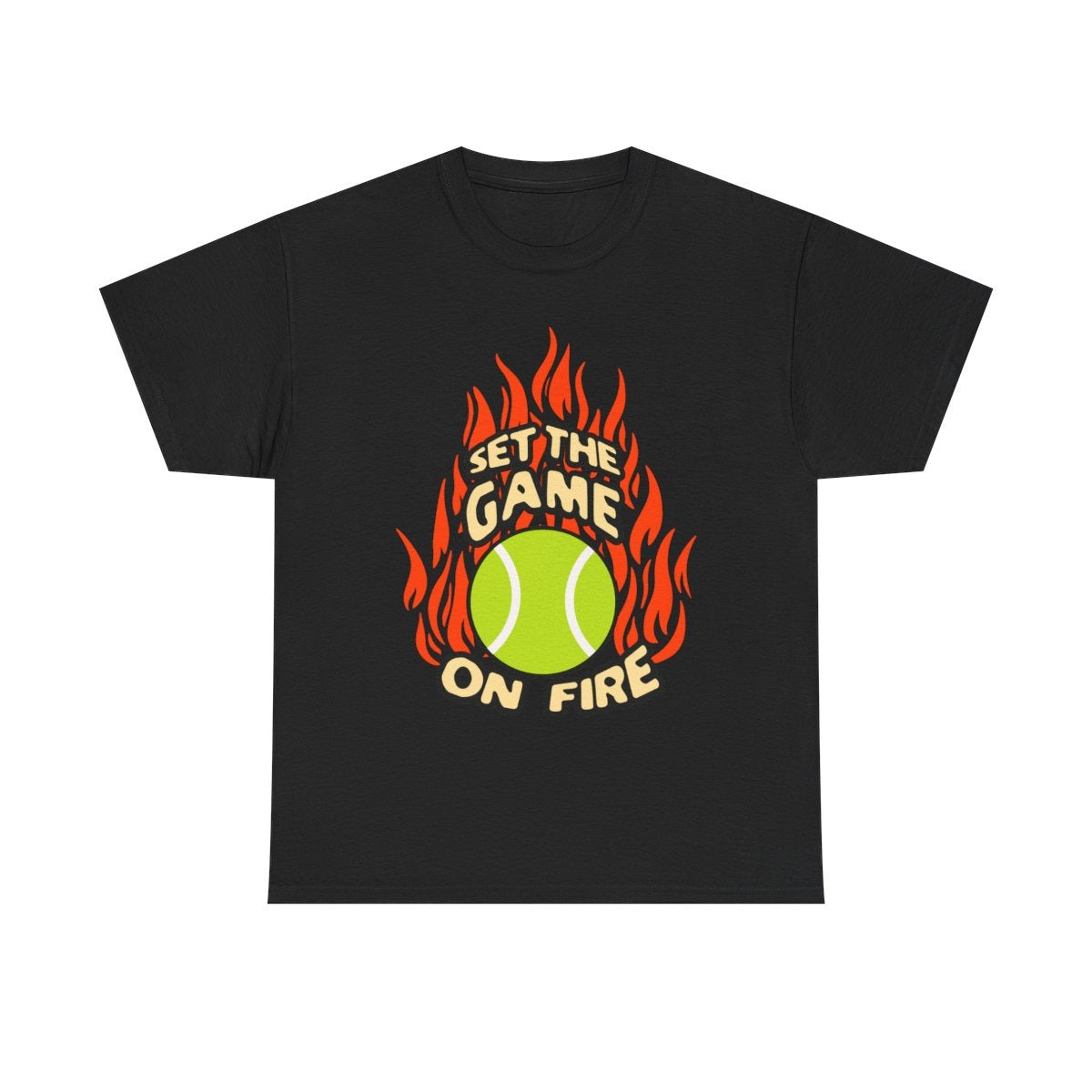 ON FIRE - Tennis (Kids Tee)