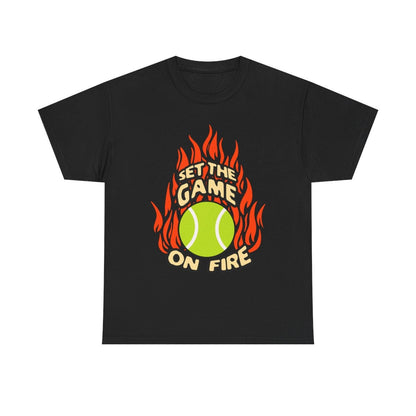 ON FIRE - Tennis (Kids Tee)