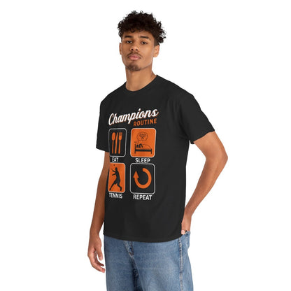 CHAMPIONS ROUTINE - Tennis Basic Tee