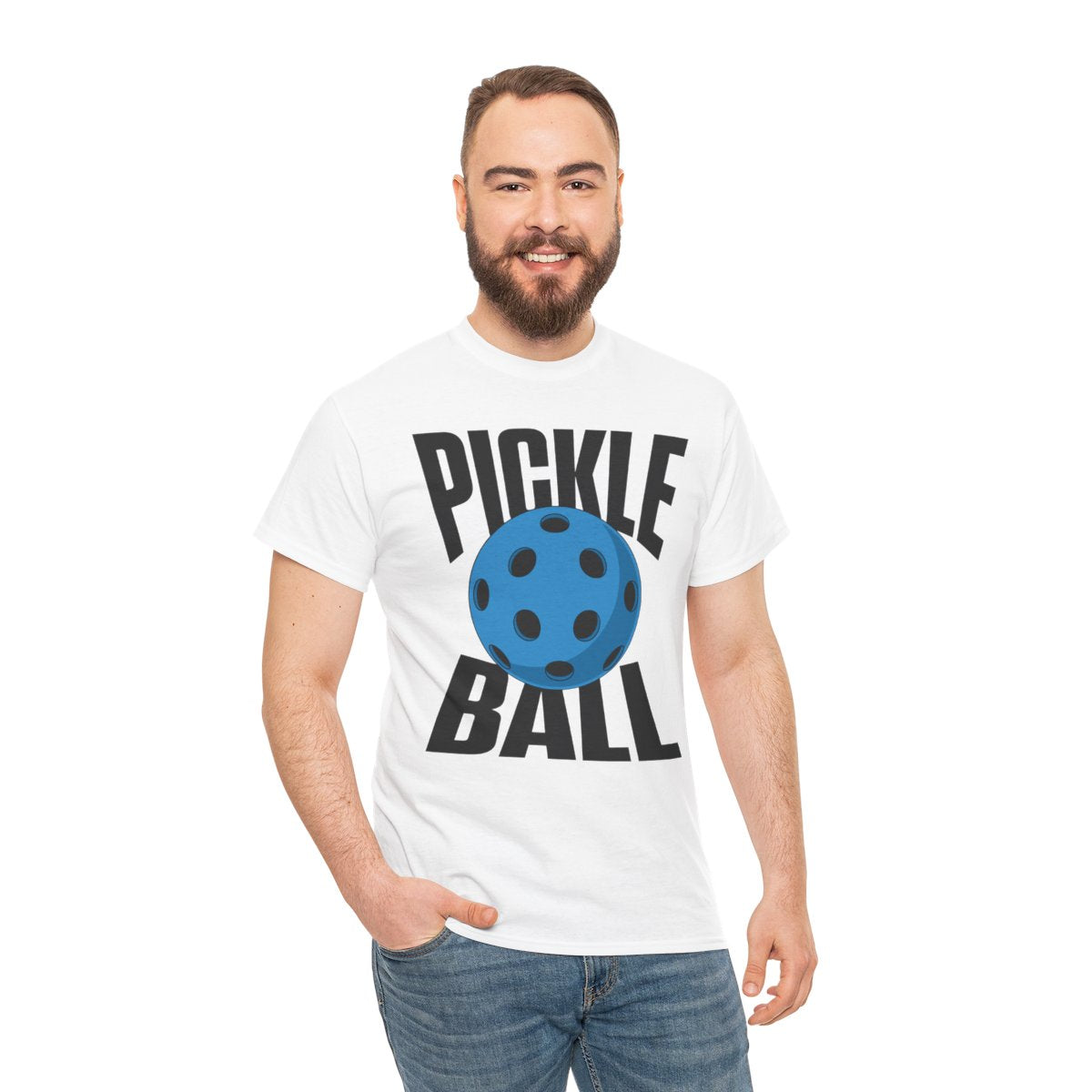DOUBLE HIT - Pickleball (Basic Tee)
