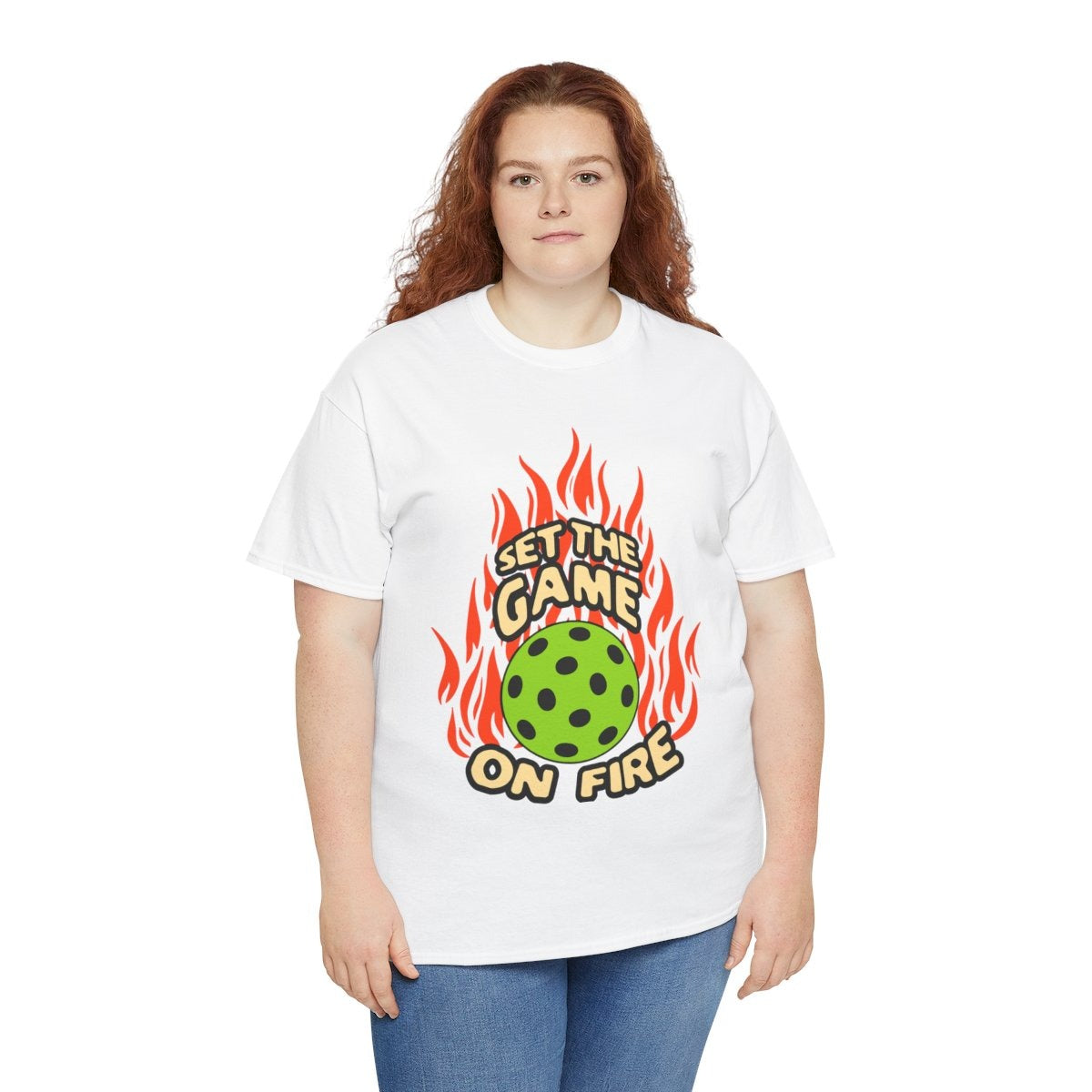 ON FIRE - Pickleball (Basic Tee)