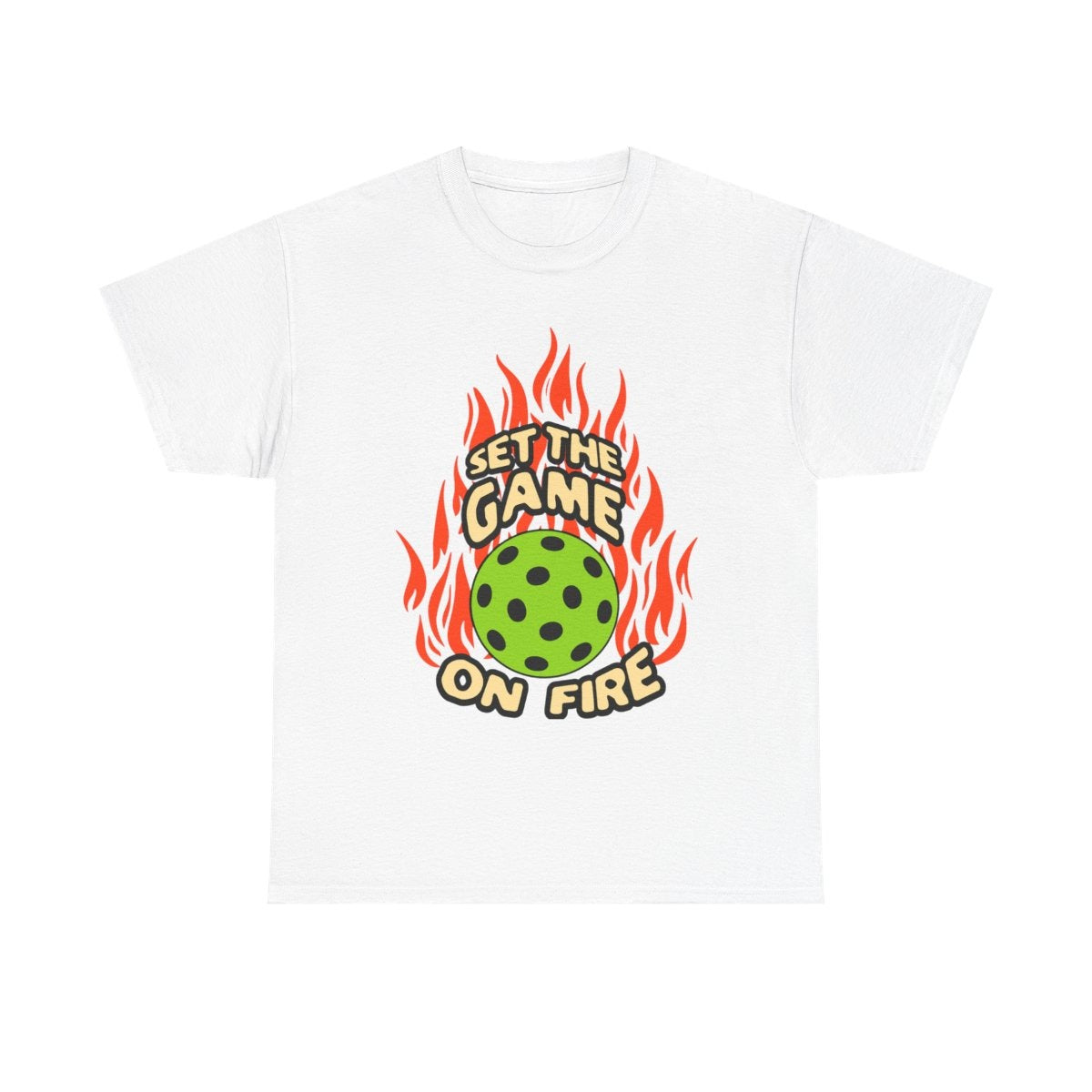 ON FIRE - Pickleball (Basic Tee)