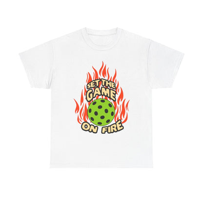 ON FIRE - Pickleball (Basic Tee)