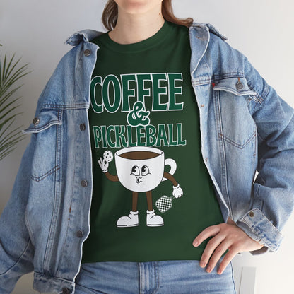 COFFEE & PICKLEBALL - Pickleball (Basic Tee)