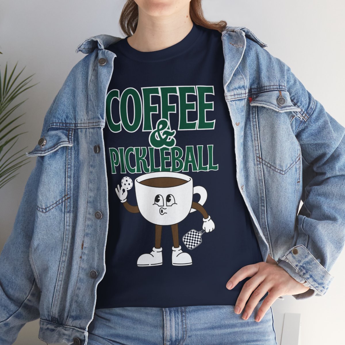 COFFEE & PICKLEBALL - Pickleball (Basic Tee)