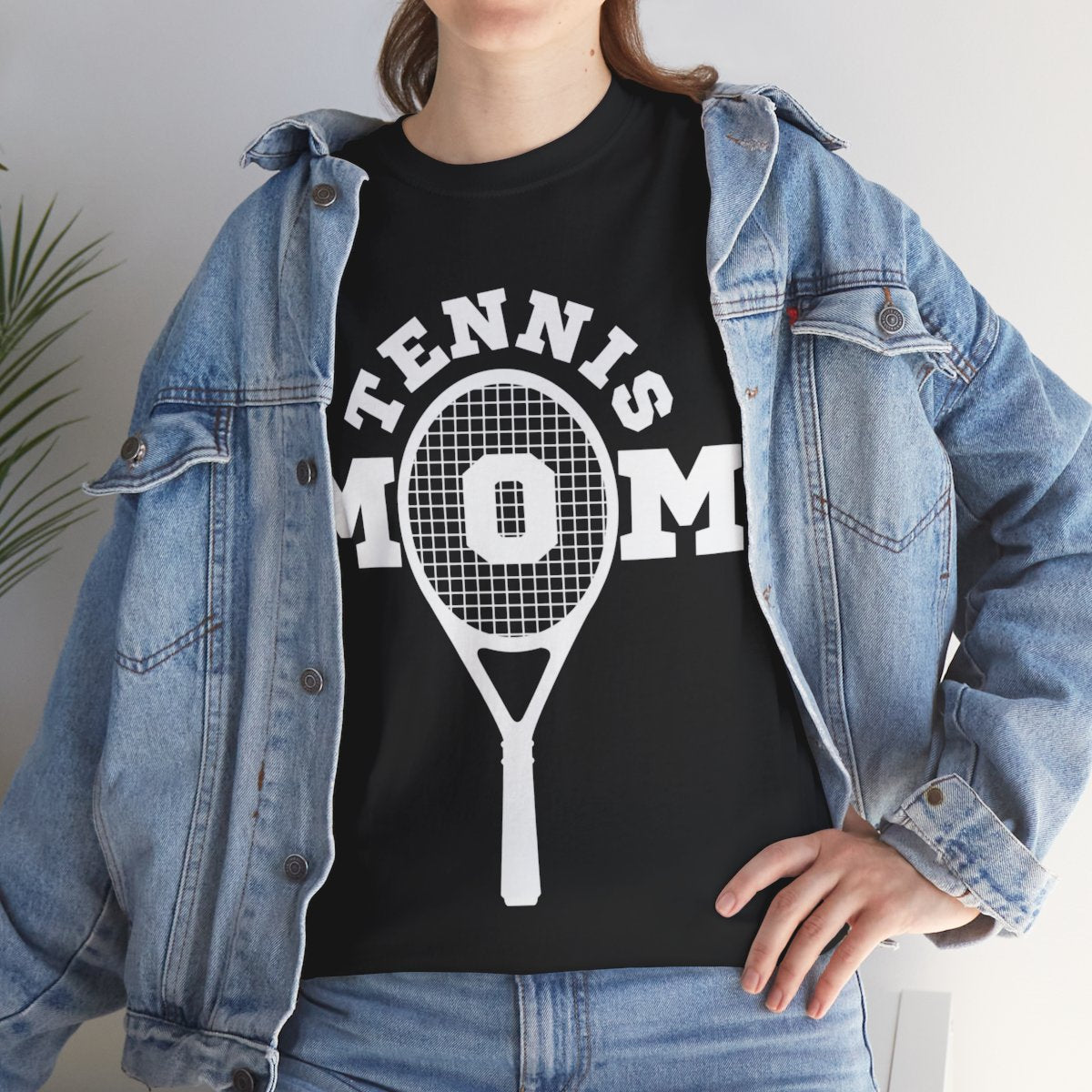 TENNIS MOM 4 - Tennis Basic Tee