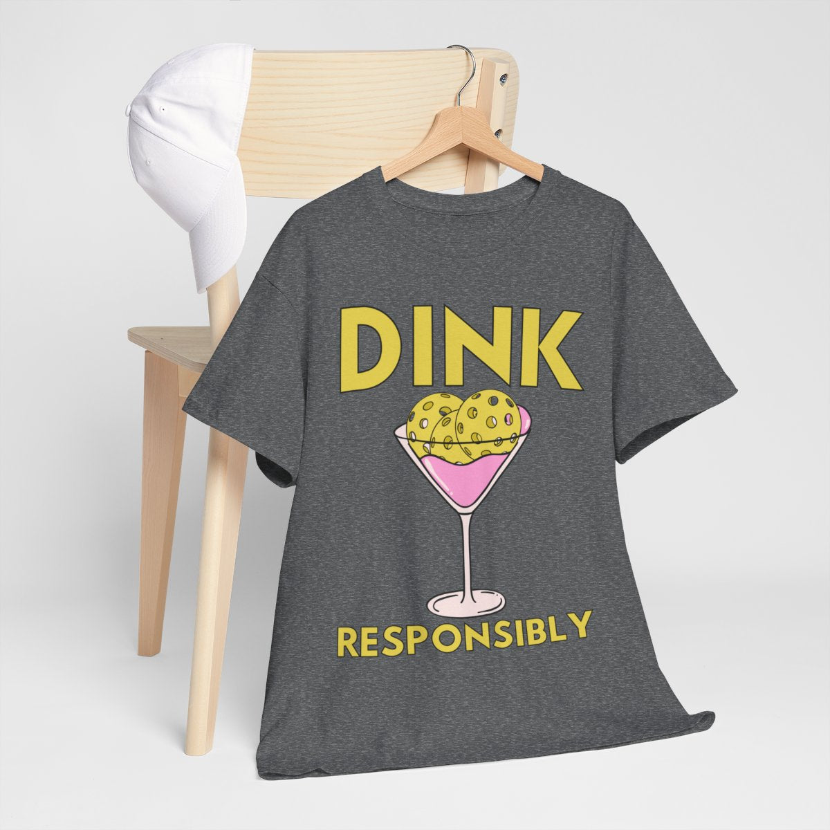 DINK RESPONSIBLY - Pickleball (Basic Tee)